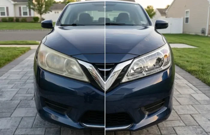 Headlight Restoration Ocean County NJ for cloudy headlights