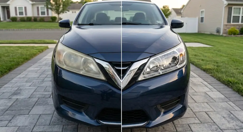 Headlight Restoration Ocean County NJ for cloudy headlights